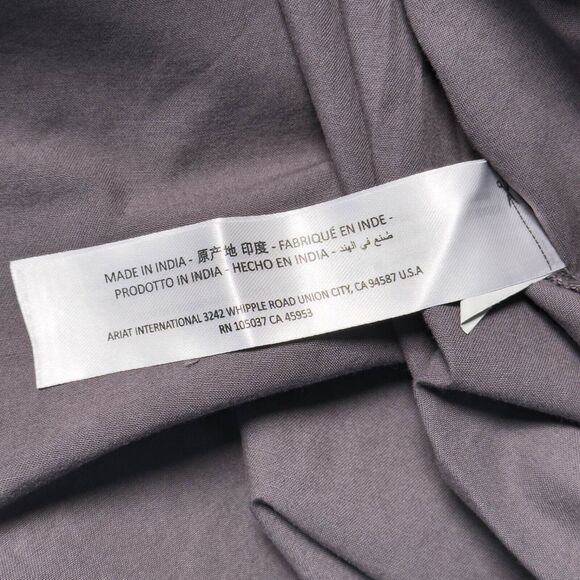 Ariat Rebar Gray Make Tough Dura Stretch Classic Fit Work Shirt Mens Size XL - Picture 14 of 14